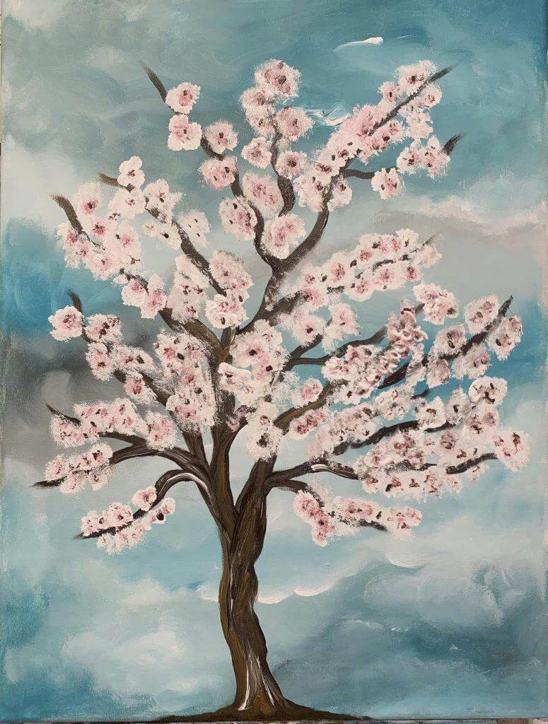 Ανθισμένη Αμυγδαλιά