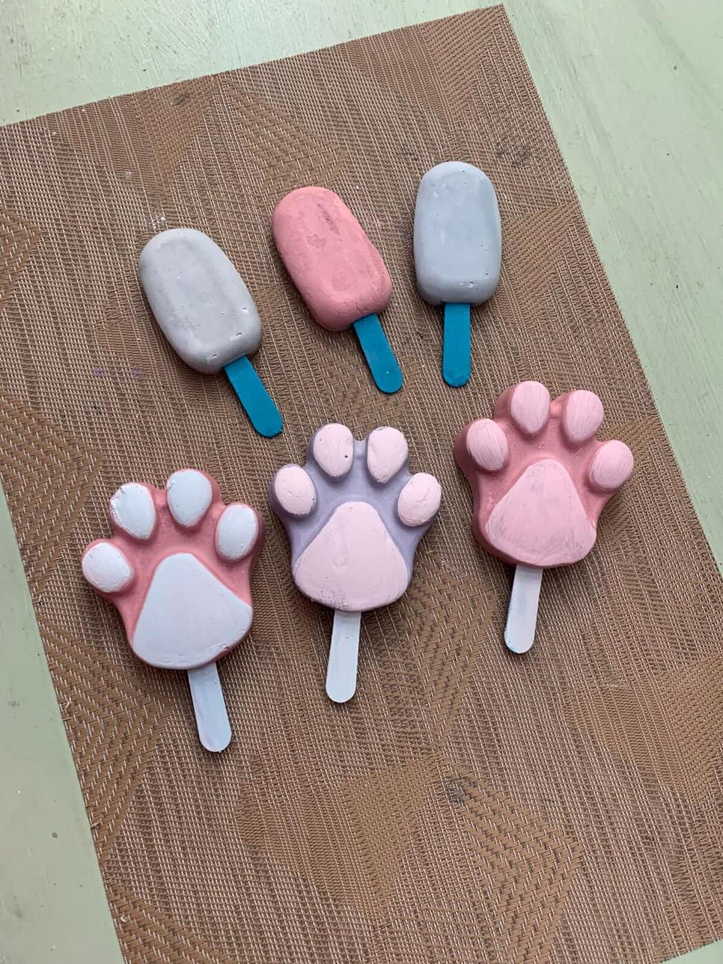 Κιμωλίες χειροποίητες 6τμχ