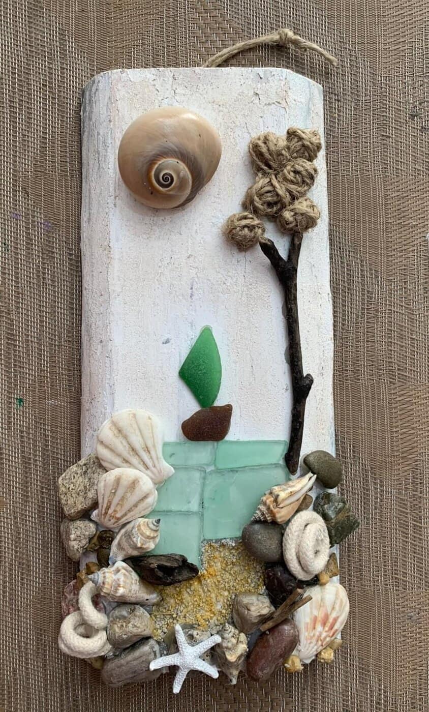 Θαλασσινό διακοσμητικό από ξύλο