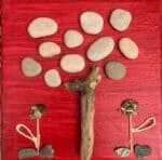 Καμβάς με βότσαλα και ακρυλικά - Image 17