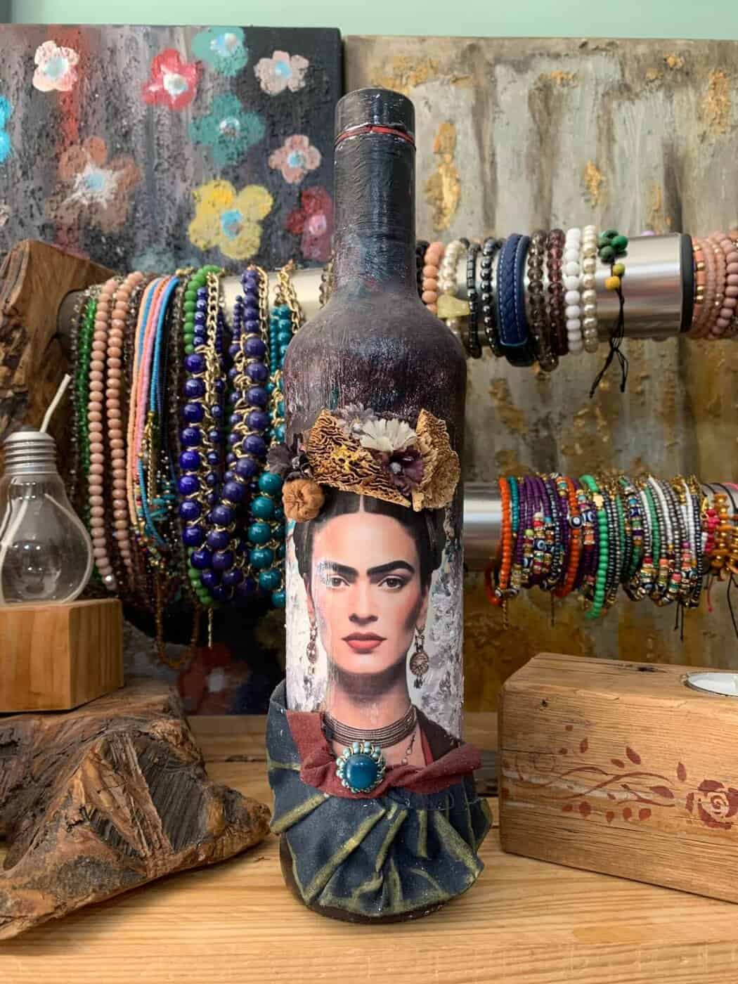 Διακοσμητικό μπουκαλι FRIDA