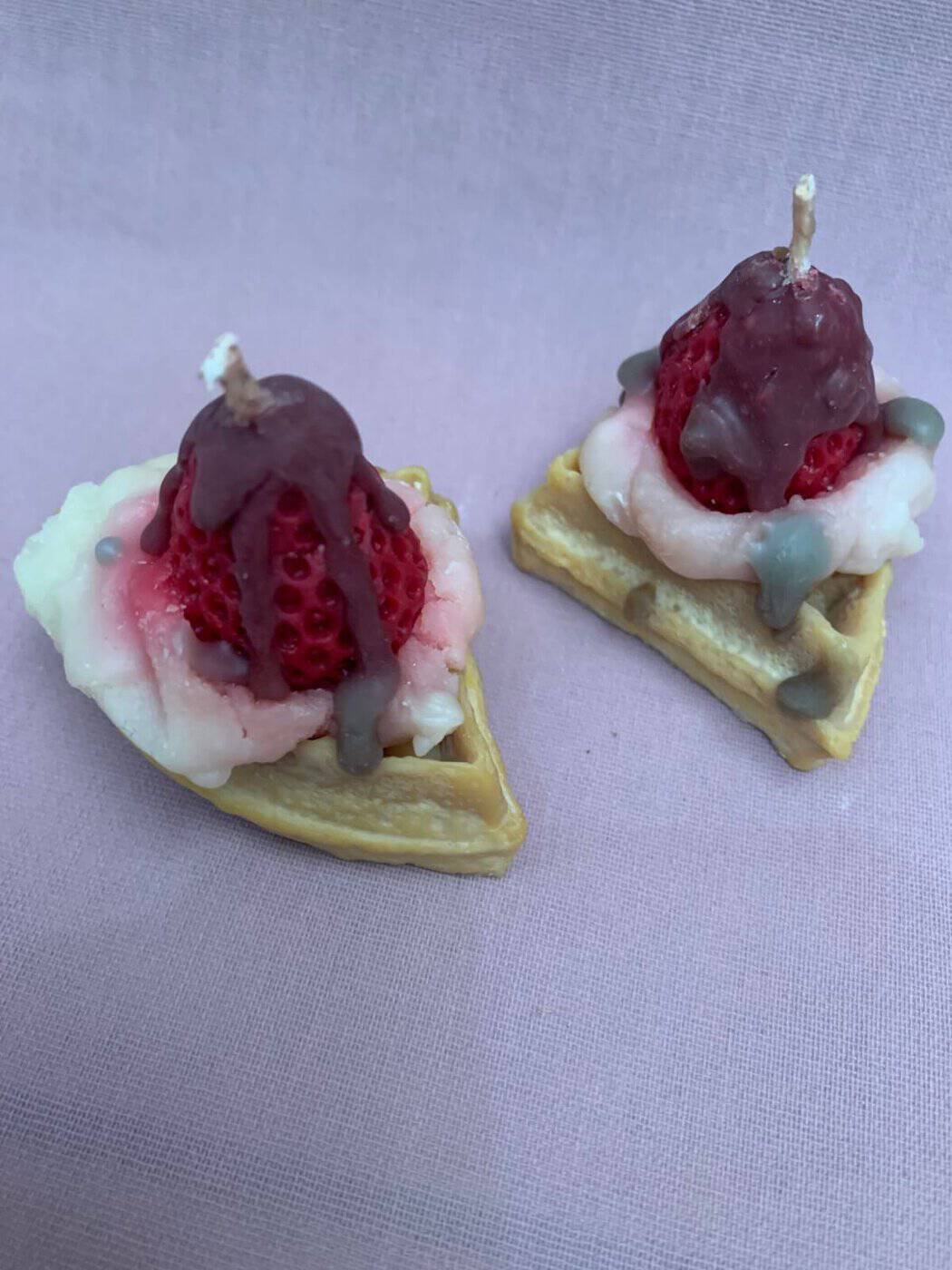 Αρωματικό κερί Βαφλάκια 2 τμχ