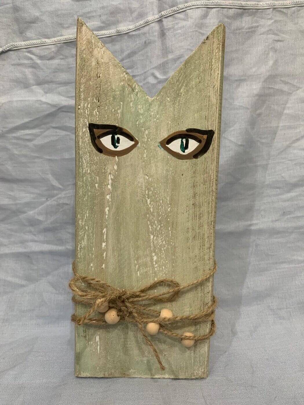 IMG_5137 Διακοσμητικό Ξύλου LOVE CATS - Image 1