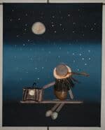 Καμβάς με βότσαλα και ακρυλικά - Image 4