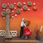 Καμβάς με βότσαλα και ακρυλικά - Image 6