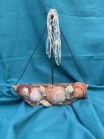 Διακοσμητικό Καραβάκι από Ξύλο και κοχυλια