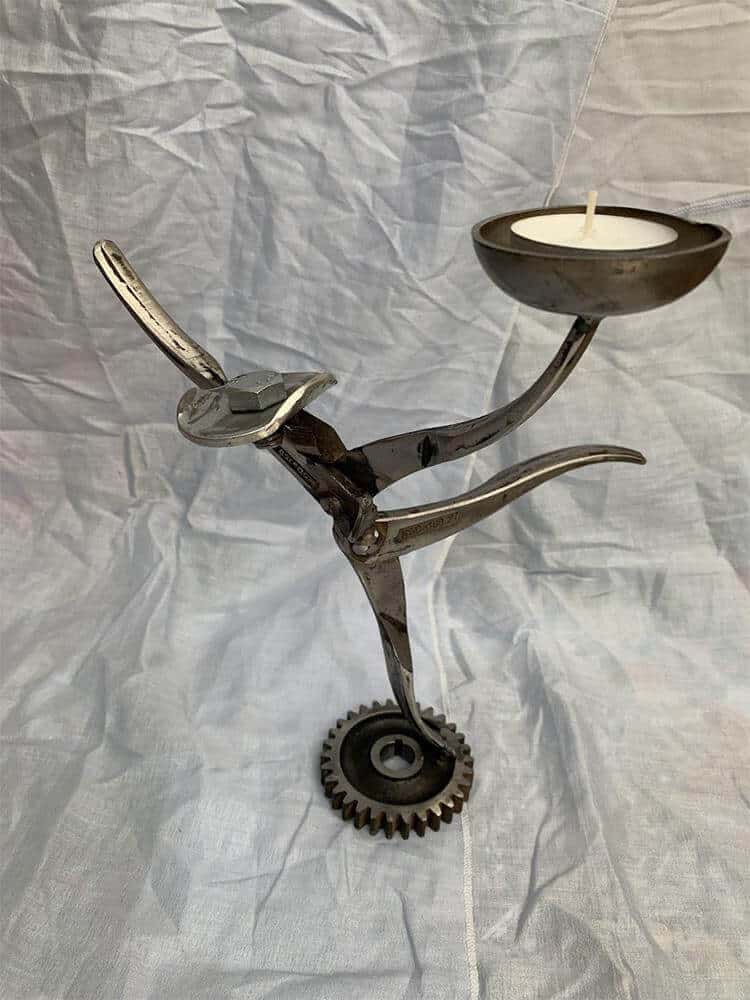 Κηροπήγιο για Ρεσώ Μεταλλικό