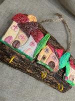 Κλειδοθήκη Τοίχου Ξύλινη 3 θέσεων - Image 2