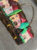 Κλειδοθήκη Τοίχου Ξύλινη 3 θέσεων - Image 3