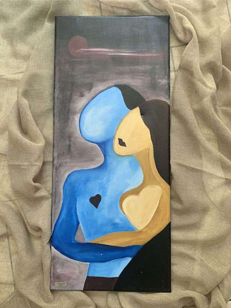 Πίνακας-σε-Καμβά-30x60cm Πίνακας σε Καμβά 30x60cm - Image 1