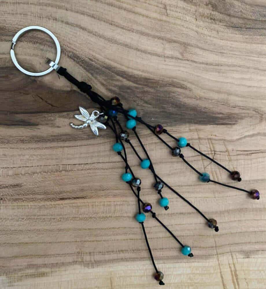 IMG_5764 Μπρελόκ με χάντρες ΛΙΒΕΛΟΥΛΑ - Image 1