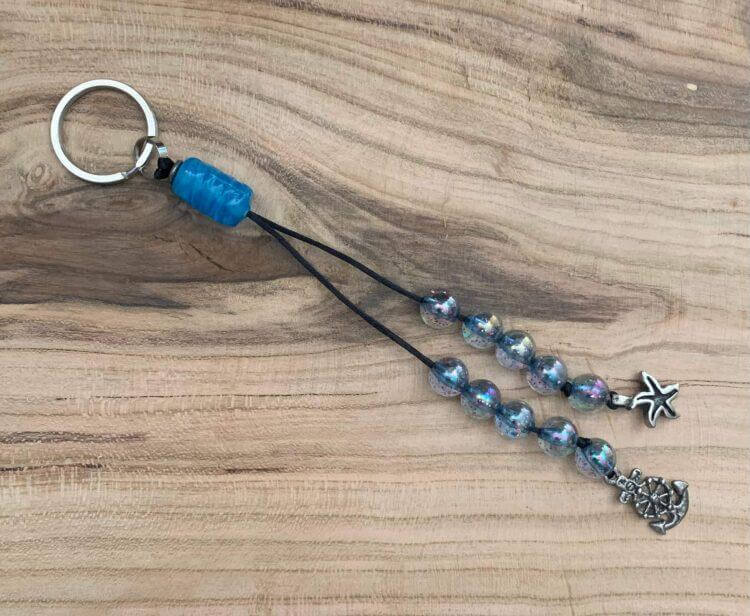 IMG_5765 Μπρελόκ με χάντρα ΘΑΛΑΣΣΙΑ - Image 1