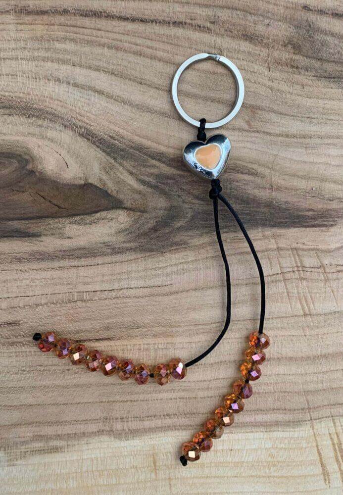 IMG_5769 Μπρελόκ με χάντρες ΚΑΡΔΟΥΛΑ - Image 1