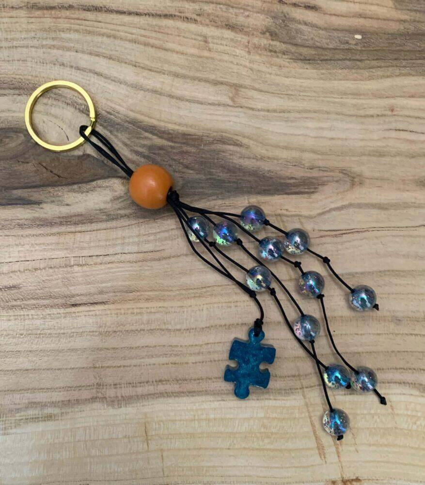 Μπρελόκ με χάντρες ΠΑΖΛ