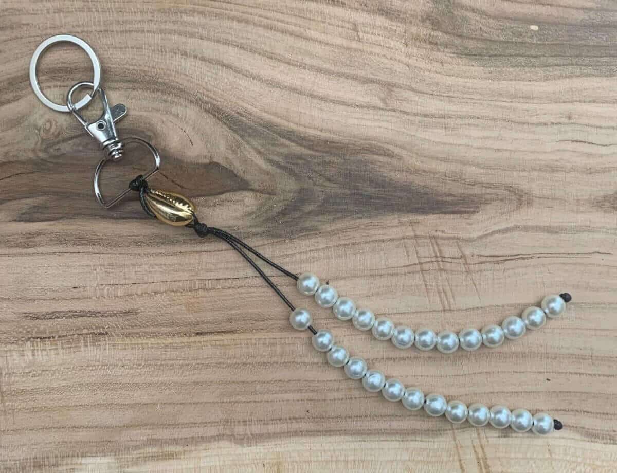 ΜΠΡΕΛΟΚ με χάντρες πέρλα ζαχαρί