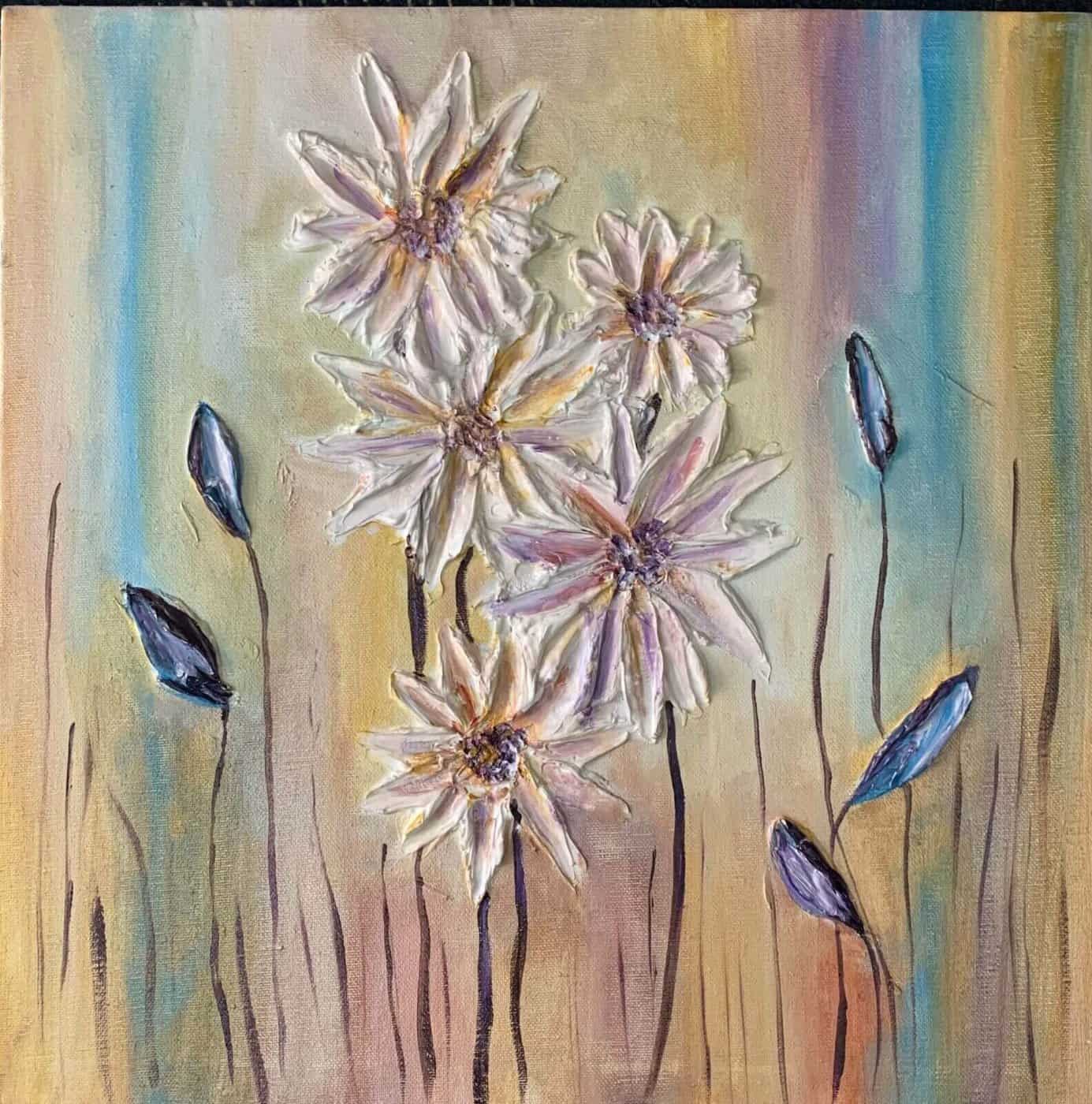 Καμβάς 40Χ40 με πάστα διαμόρφωσης