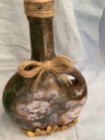 Διακοσμητικό μπουκάλι decoupage - Image 3