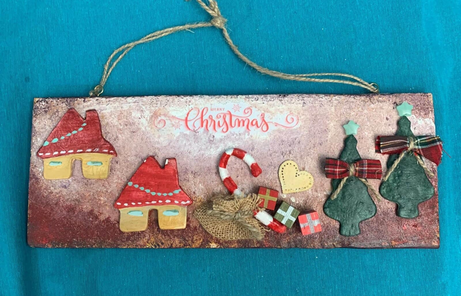 Χριστουγεννιάτικο κρεμαστό τοίχου