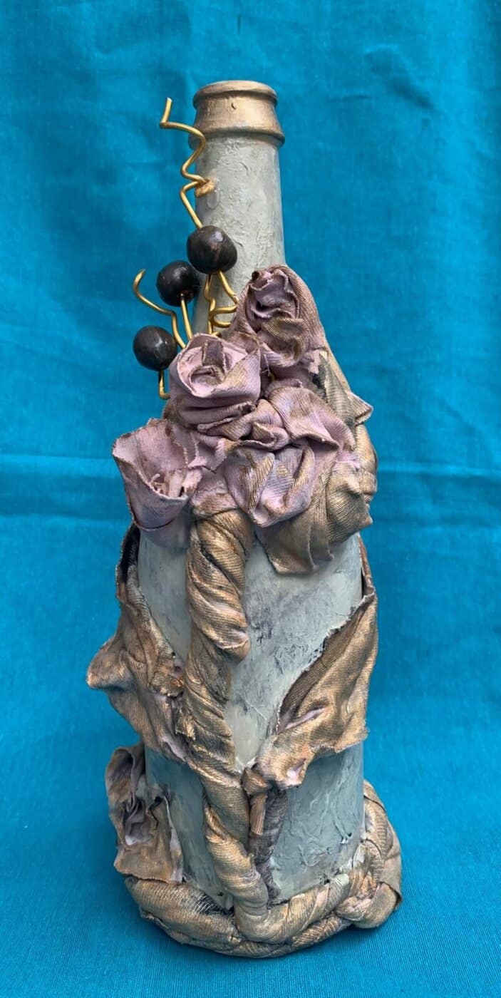 IMG_7067 Διακοσμητικό μπουκάλι χειροποίητο - Image 1