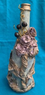 Διακοσμητικό μπουκάλι χειροποίητο - Image 3