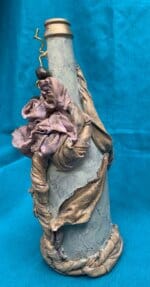 Διακοσμητικό μπουκάλι χειροποίητο - Image 2