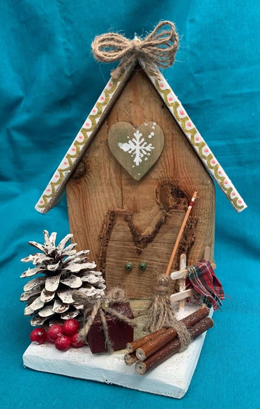 IMG_7081 Χριστουγεννιάτικο διακοσμητικό Γλυκοσπιτάκι - Image 1