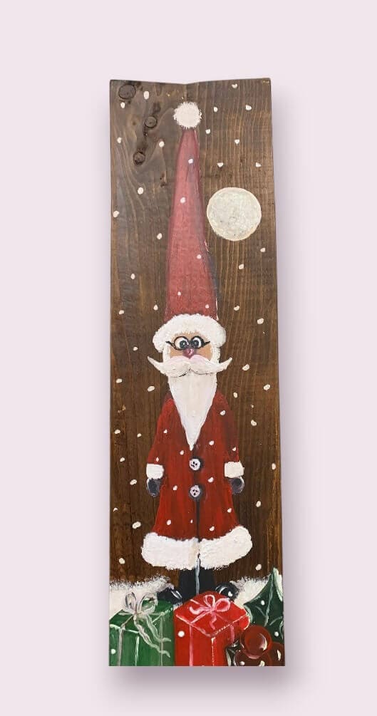 Χριστουγεννιάτικο διακοσμητικό ζωγραφισμένο