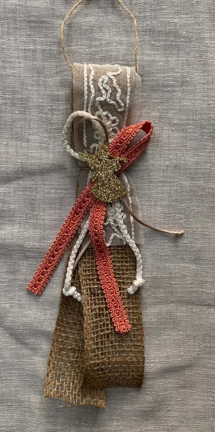 Χριστουγεννιάτικο κρεμαστό στολίδι-γούρι