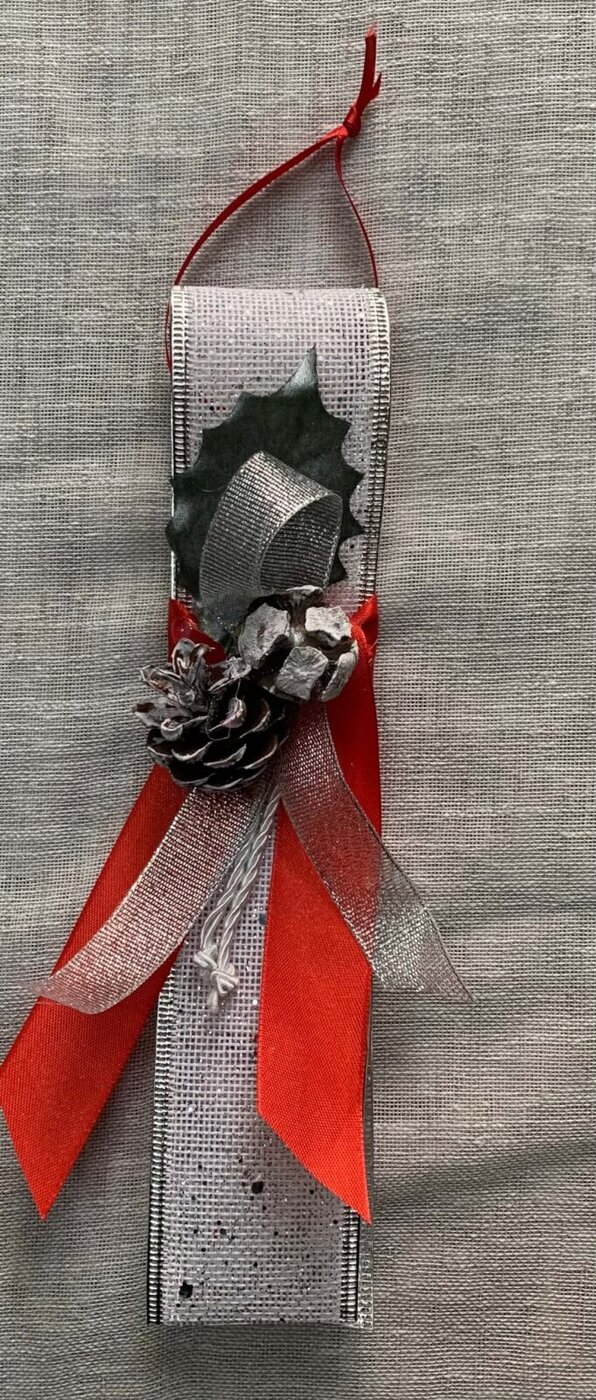 Χριστουγεννιάτικο κρεμαστό στολίδι-γούρι