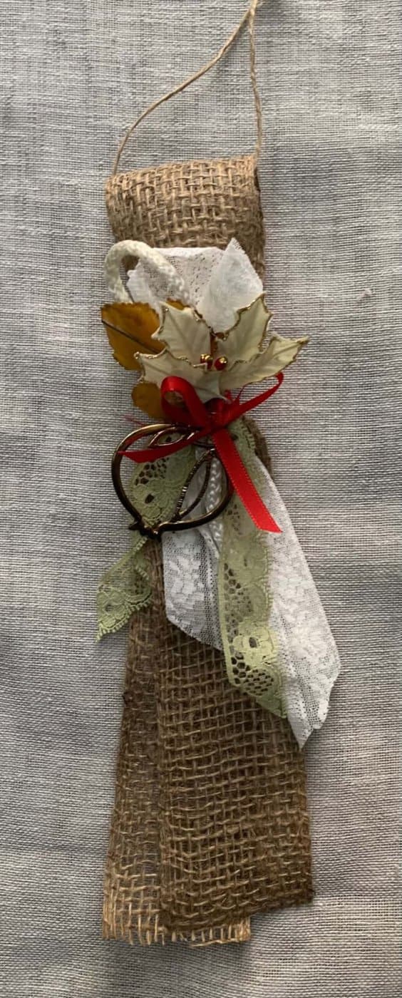 Χριστουγεννιάτικο κρεμαστό στολίδι-γούρι