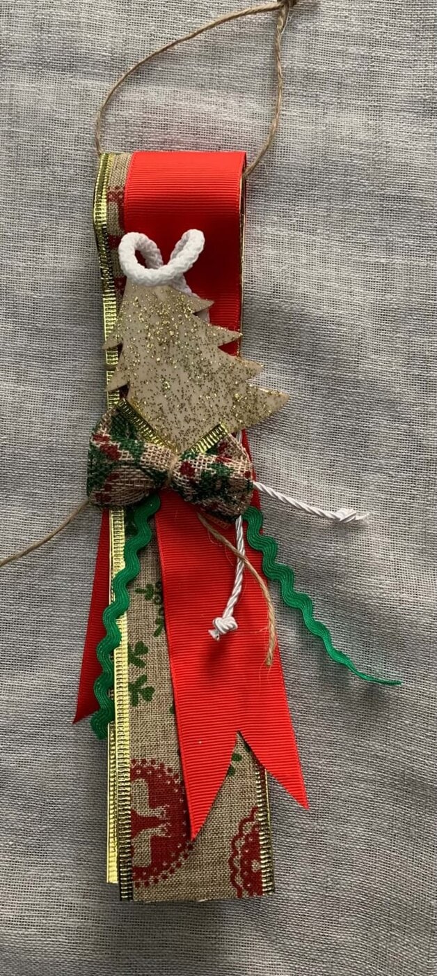 Χριστουγεννιάτικο κρεμαστό στολίδι-γούρι