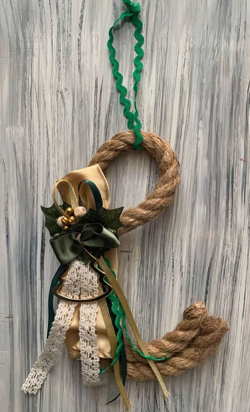 Χριστουγεννιάτικο κρεμαστό στολίδι-γούρι