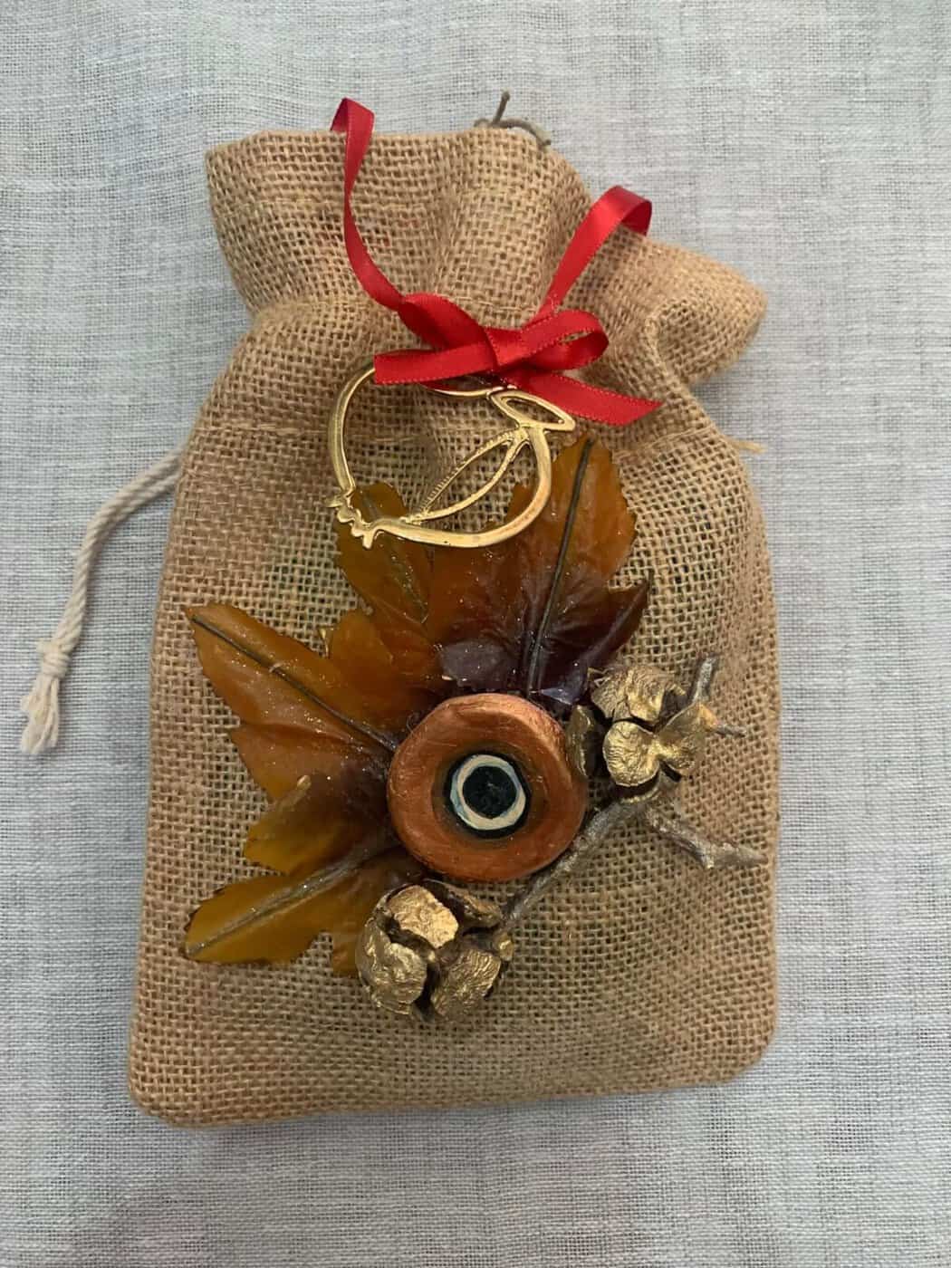 Χριστουγεννιάτικο κρεμαστό διακοσμητικό γούρι