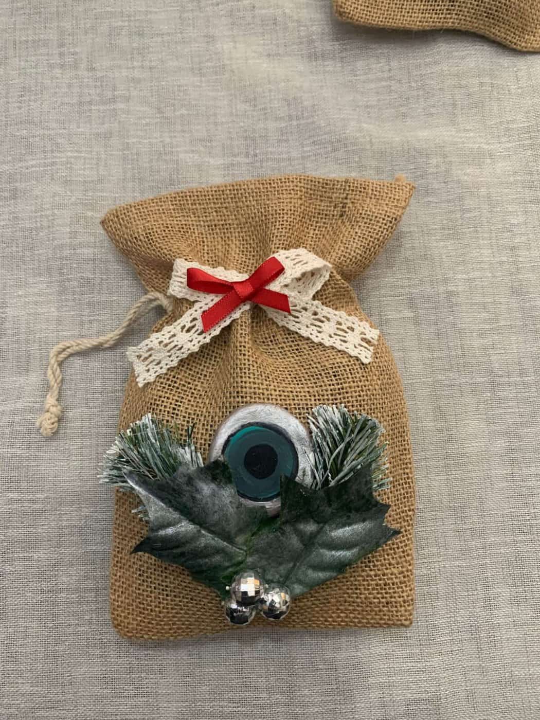 Χριστουγεννιάτικο κρεμαστό διακοσμητικό γούρι