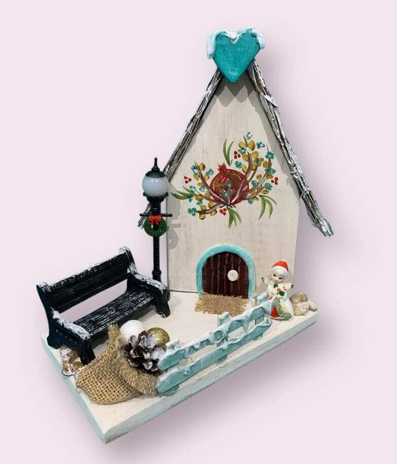 Χριστουγεννιάτικο διακοσμητικό Γλυκοσπιτάκι