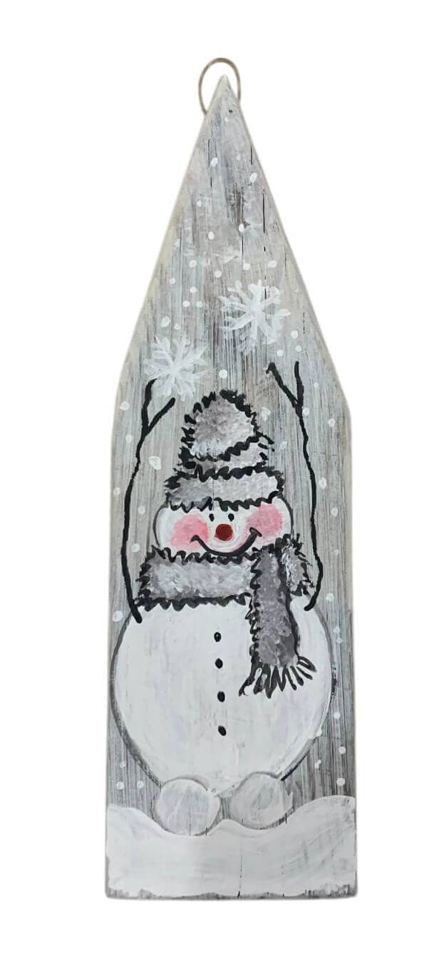 Χριστουγεννιάτικο κρεμαστό διακοσμητικό ζωγραφισμένο