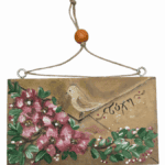 Διακοσμητικό κρεμαστό γούρι ζωγραφισμένο