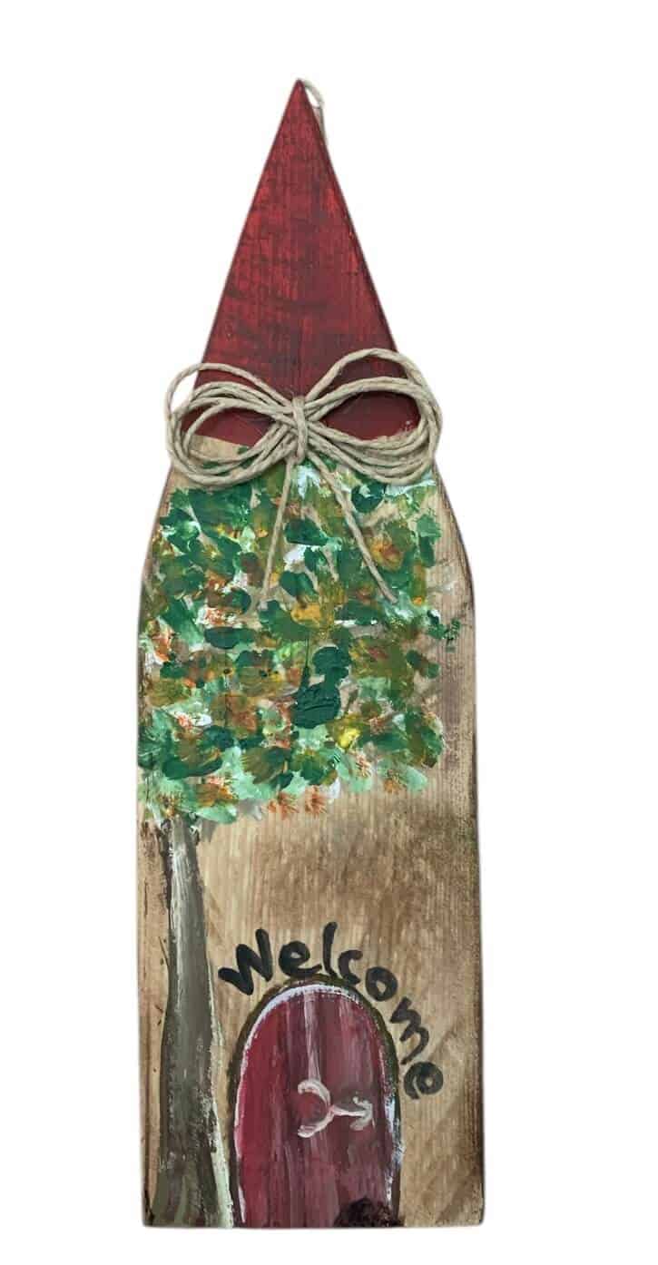 Κρεμαστό διακοσμητικό γούρι ζωγραφισμένο