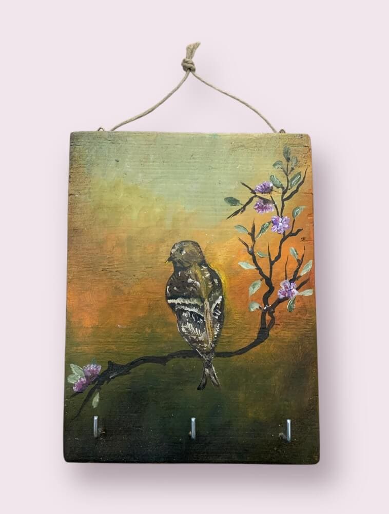 Κλειδοθήκη ζωγραφισμένη