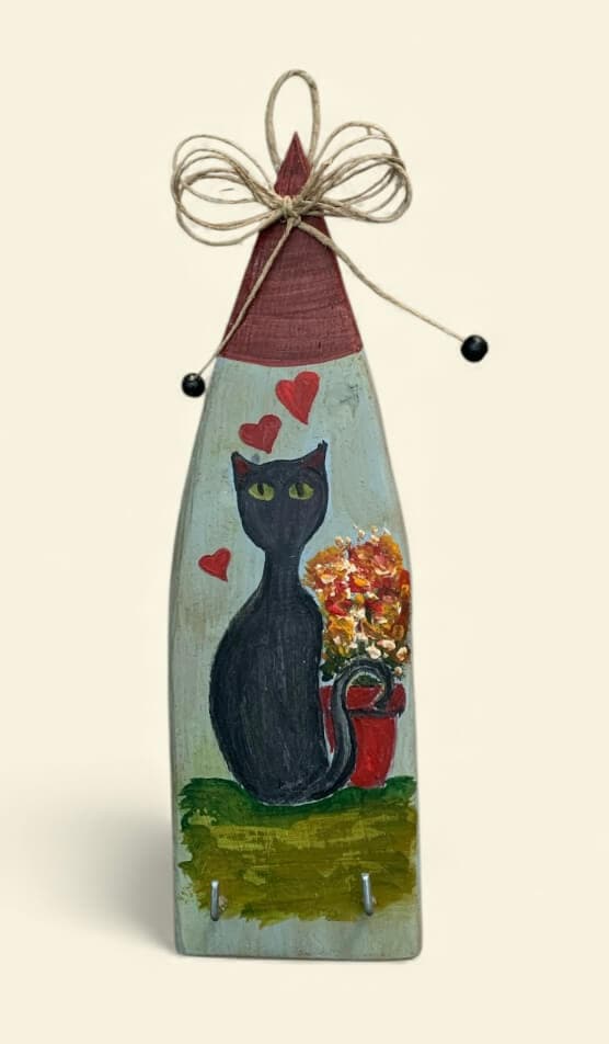 Κλειδοθήκη ζωγραφισμένη