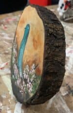 Διακοσμητικό χώρου ζωγραφισμένος κορμός - Image 3