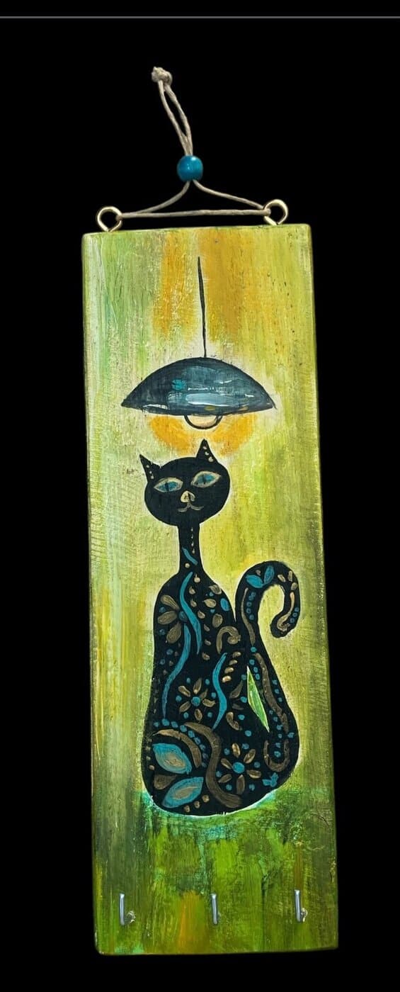 IMG_9821 Κλειδοθήκη ζωγραφισμένη - Image 1