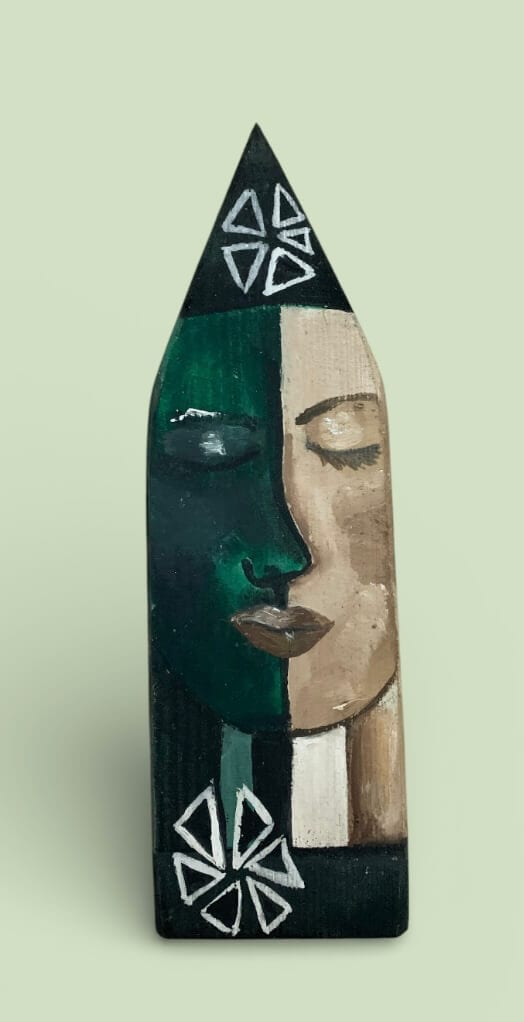 Κρεμαστό διακοσμητικό από ξύλο