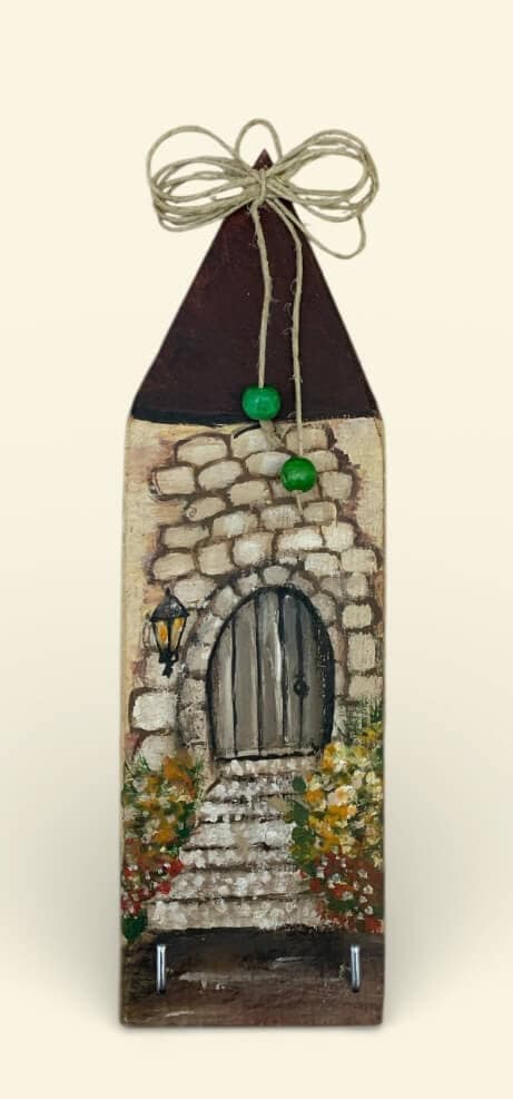 Κλειδοθήκη ζωγραφισμένη