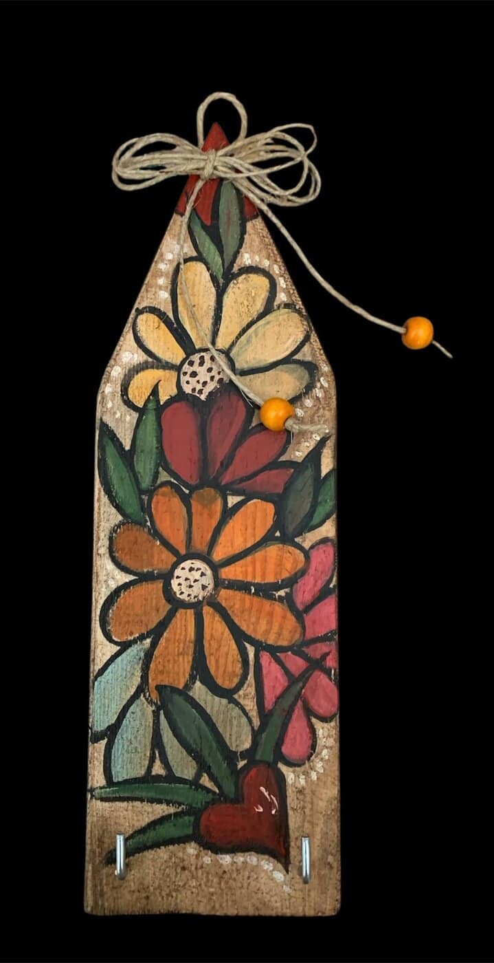 Κλειδοθήκη ζωγραφισμένη