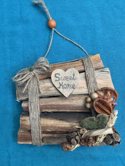 Ξύλινο διακοσμητικό SWEET HOME