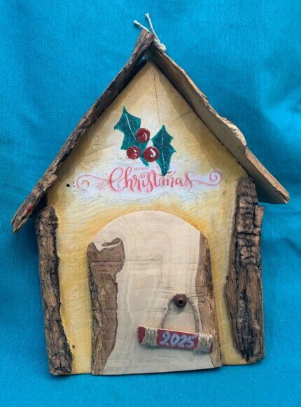 Χριστουγεννιάτικο κρεμαστό Γλυκοσπιτάκι