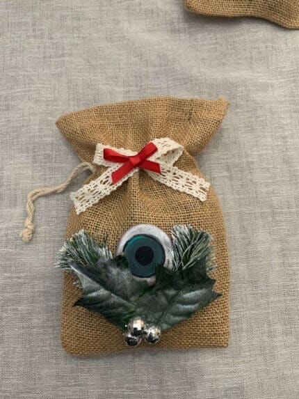 Χριστουγεννιάτικο κρεμαστό διακοσμητικό γούρι